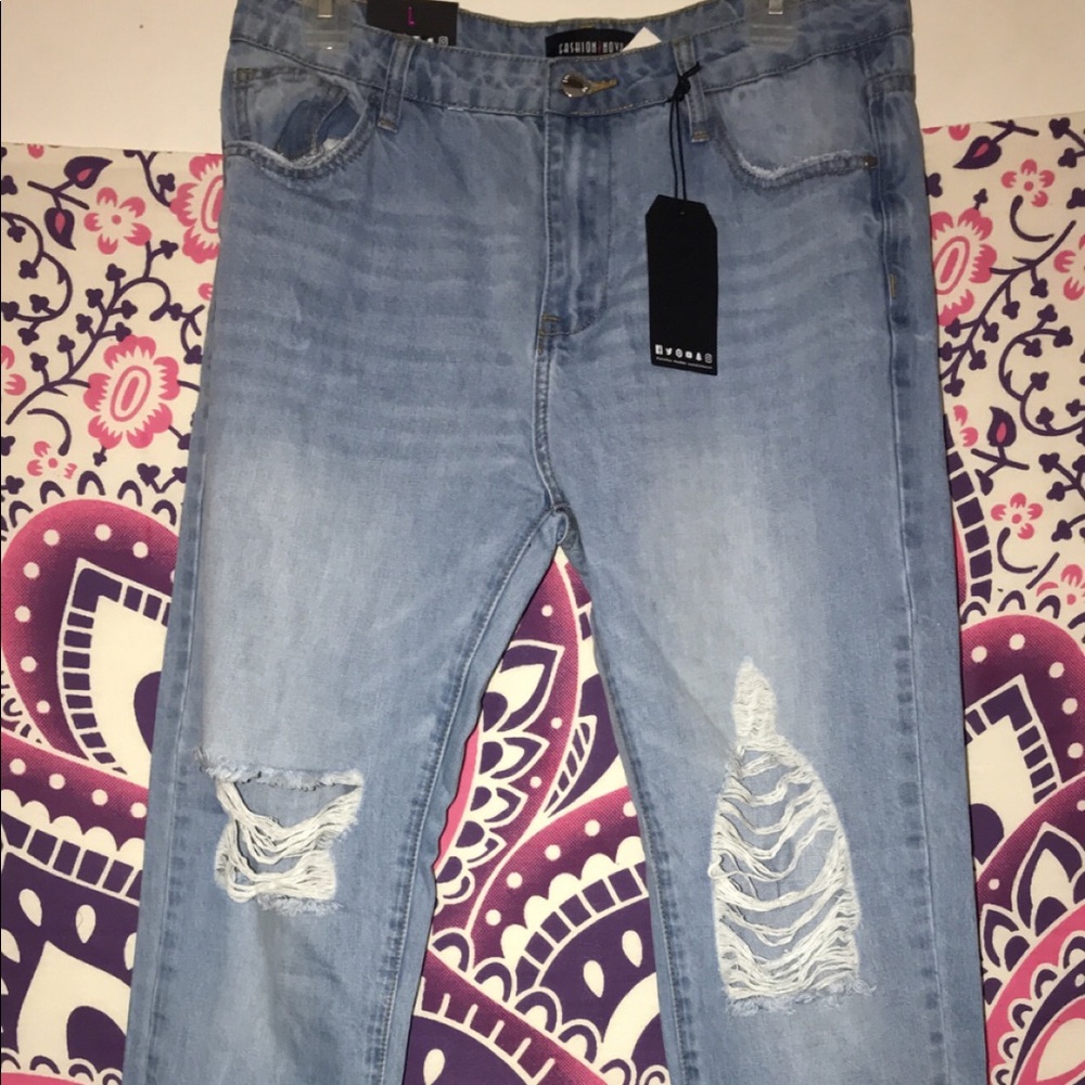 Fashion Nova Boyfriend Jeans